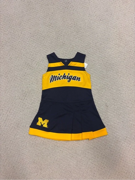Girl’s (12 month) University of Michigan Cheerleader Uniform