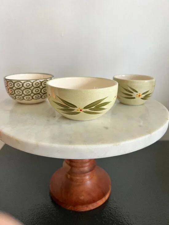 Temp-tations Old World Green Vivid Nesting Measuring Bowls