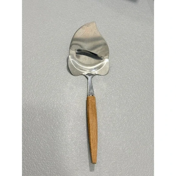 Vintage Cheese Slicer Wood Handle Stainless Steel Japan