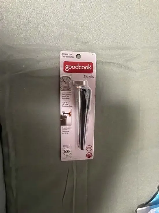GoodCook Everyday Instant Read Meat Thermometer with Pocket Sleeve #25110