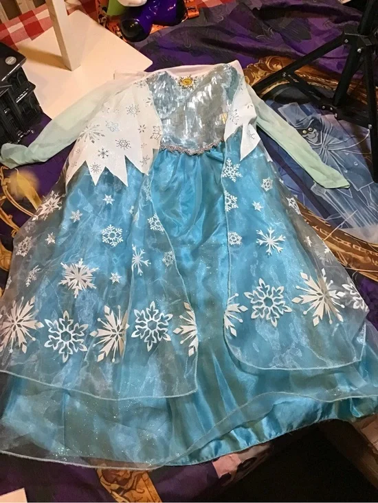 Disney parks frozen Elsa costume girls size 5/6