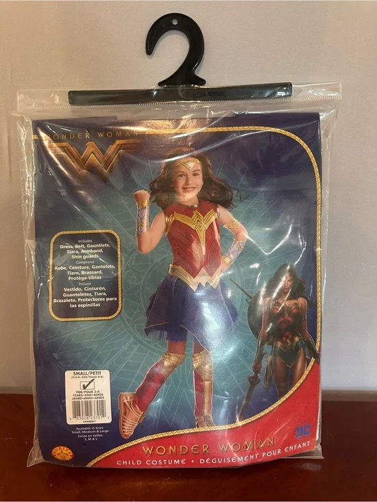 Rubie’s Wonder Woman Movie Costume, Girls Small (4–6), Brand New Unopened