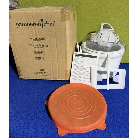 Pampered Chef Ice Cream Maker