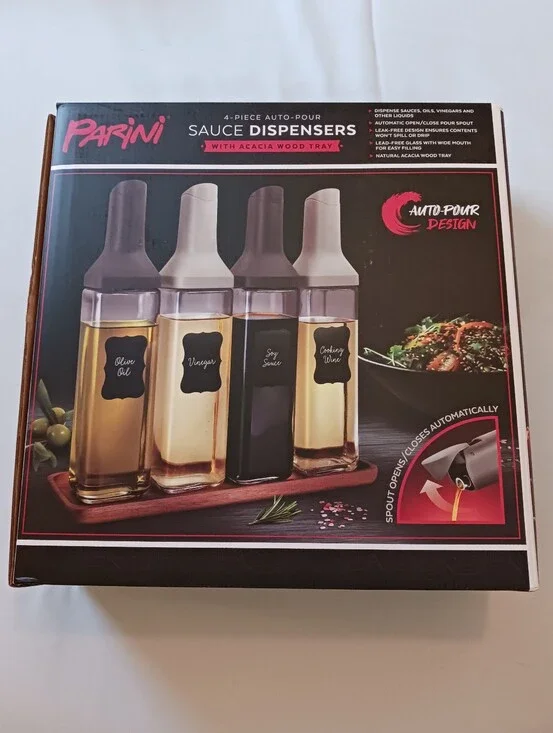 Parini Sauce Dispensers New In Sealed Box