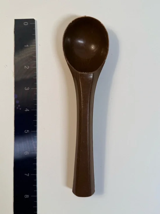 Vintage Rubbermaid #1910 Retro brown Ice Cream Scoop Spoon MCM 7.5”