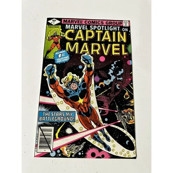 Marvel Spotlight On Captain Marvel #1 Number‎ Marvel Comics 1979