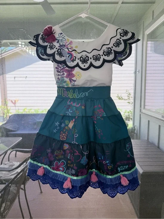 Disney Mirabel from Encanto Party Dress Costume