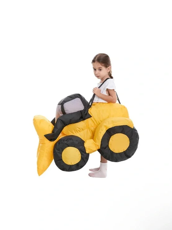 Construction Digger Inflatable Costume Kids Halloween