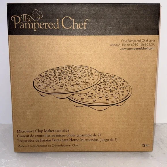 The Pampered Chef Microwave Potato Chip Maker, #1241