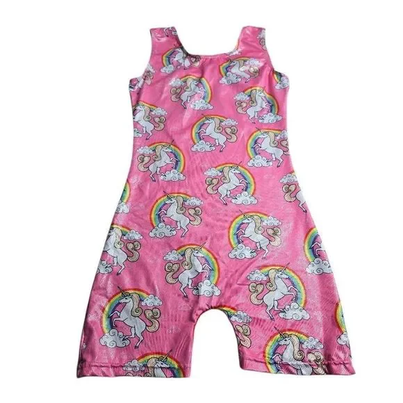 Unitard unicorn rainbow M/150