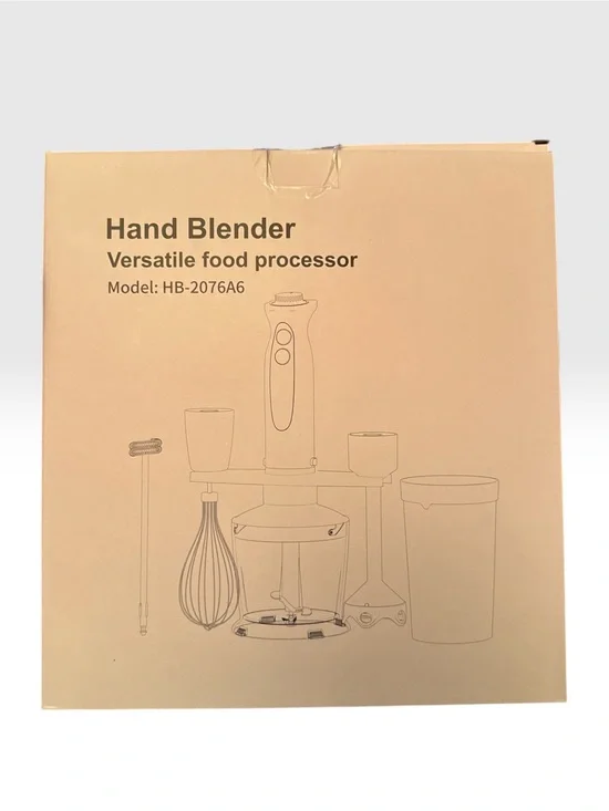 Immersion Hand Blender Versatile Food Processor.