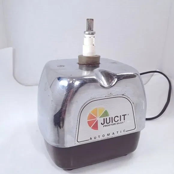 Vintage Proctor Silex Juicit Automatic Electric J112C Citrus Juicer motor base
