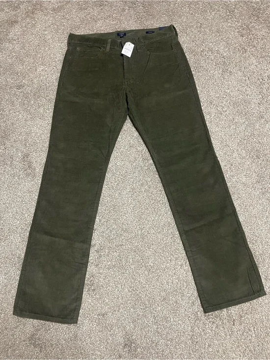 NWT J. Crew Flex Straight Corduroy Pants Men’s 32x32