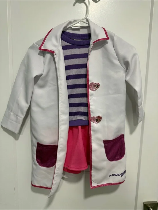Spirit Halloween Disney Doc McStuffins Costume – Size 5-6T