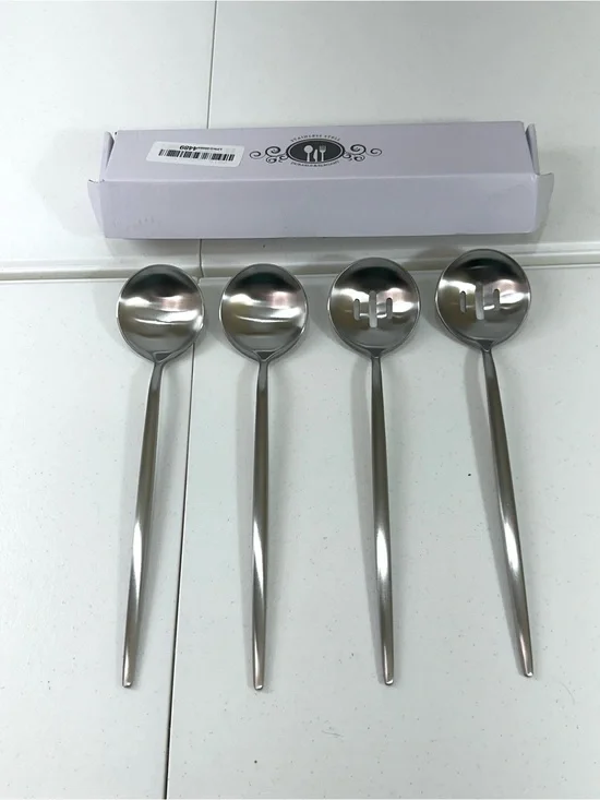 Stainless Steel Serving Spoon Set