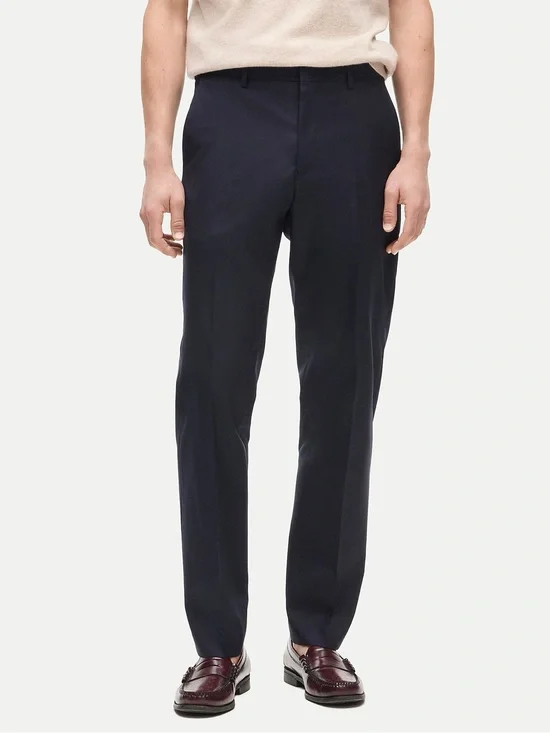 J. CREW Crosby Classic-fit suit pant in Italian wool Deep Navy 36/32 $250 BT800