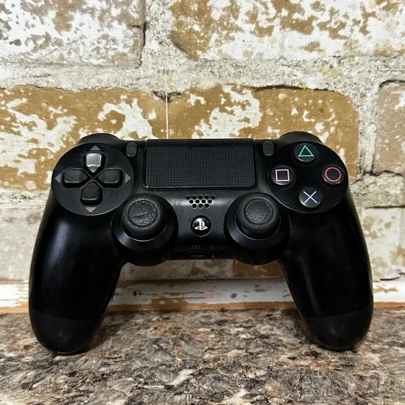Sony DualShock 4 Controller PS4 Jet Black Good CUH-ZCT2U Wireless