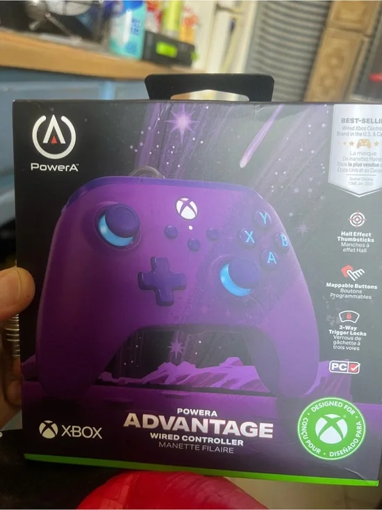 PowerA Advantage Wired Xbox Controller - Purple