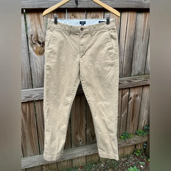 Men's J.Crew straight khakis