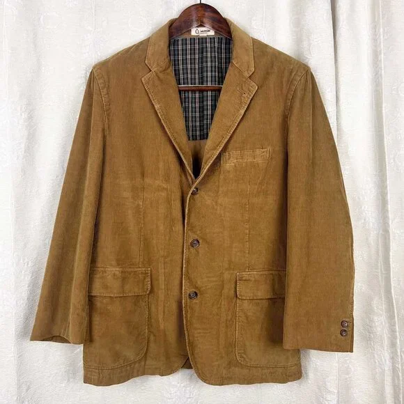 J. Crew corduroy single breasted blazer