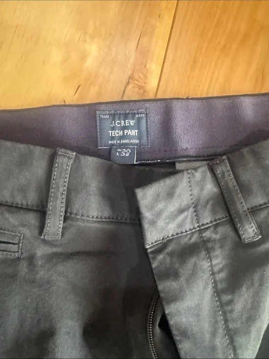 Jcrew Tech Pant Black