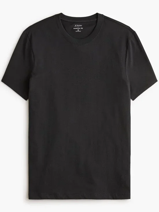 J CREW 100% Cotton Essential Tee - Short Sleeve T Shirt - MEDIUM - NWT