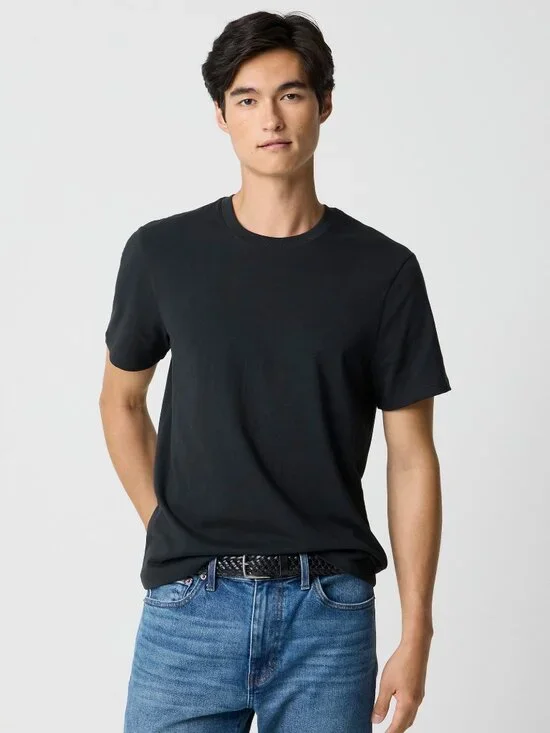 J CREW 100% Cotton Essential Tee - Short Sleeve T Shirt - MEDIUM - NWT