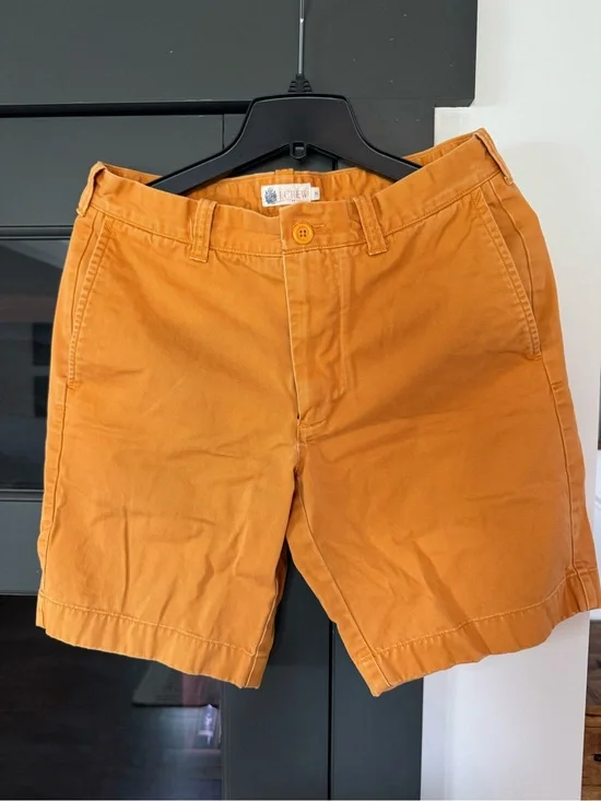 J Crew Men’s Orange Chino Shorts