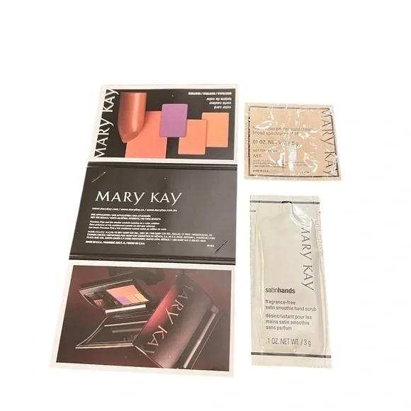 Mary Kay Lot Assorted Samples New & Discontinued‎ Colors Single Use Travel #104