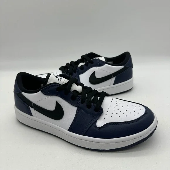 Nike DD9315-104 Mens Size 9 Air Jordan 1 Low Golf Shoes‎ Midnight Navy Sneakers