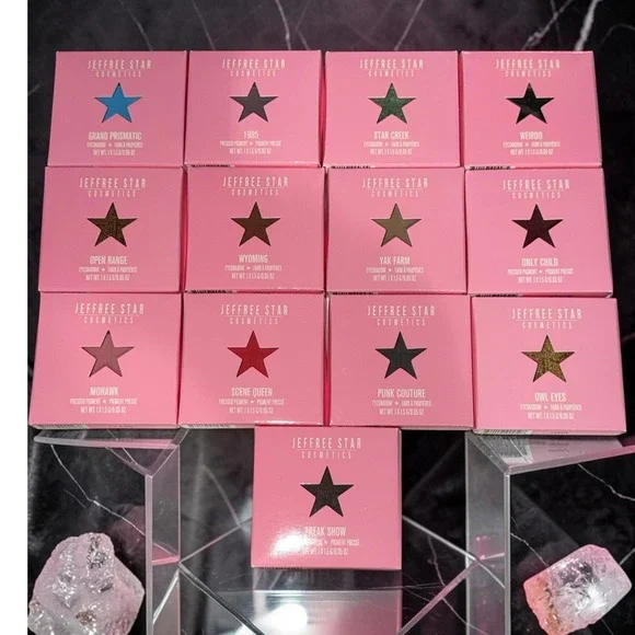 Jeffree Star Cosmetics - Single Eyeshadow Bundle 13 county - BRAND NEW!