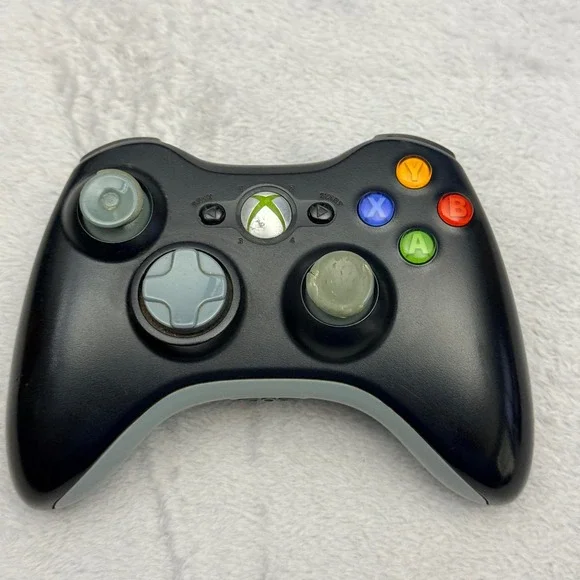Microsoft‎ Xbox 360 Wireless Controller Black Model 1403 Gamepad