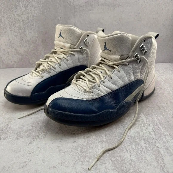 Nike Air Jordan 12 Retro French Blue‎ Sneakers Mens Size 9 130690-113