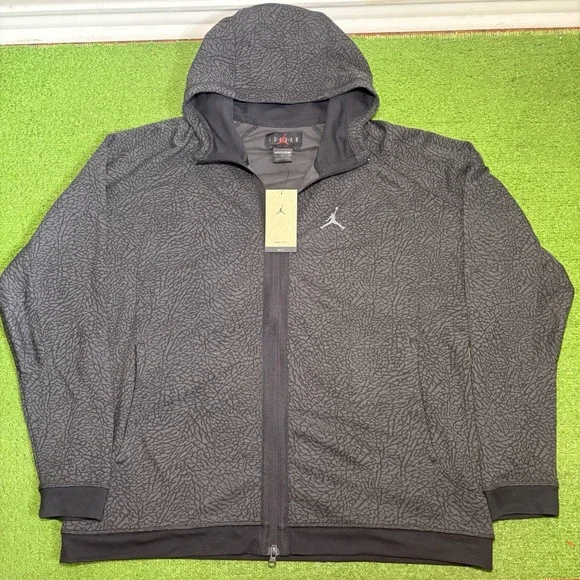 Jordan Dri-FIT Sport‎ Men's Full-Zip Hoodie Size XXL NEW Active Pockets Jumpman