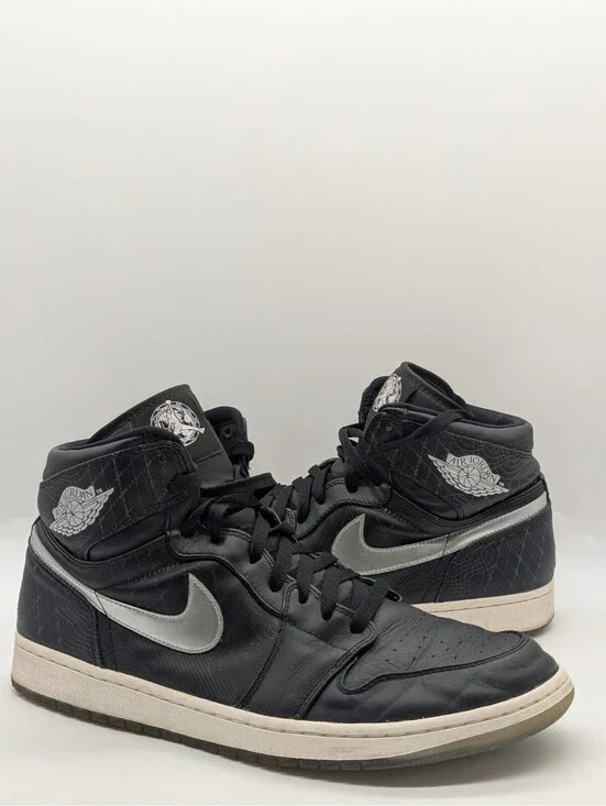 Jordan 1 Retro High All-Star Passport Mens Size 14 Black Silver 2015 850703-011