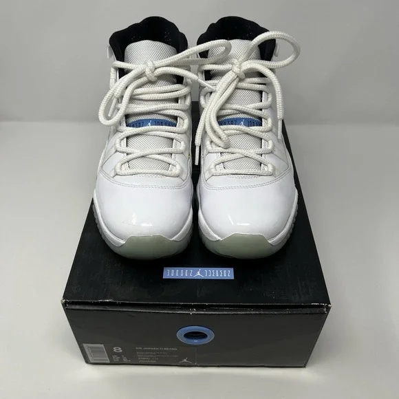 Jordan 11 High Retro Legend Blue (2014) Men's Size 8‎ 378037-117
