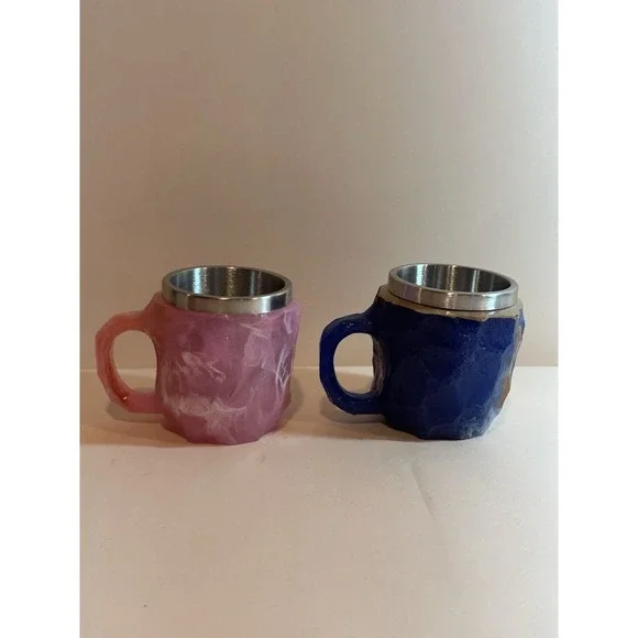 Resin Cups Lot Of 2 New Open Box‎