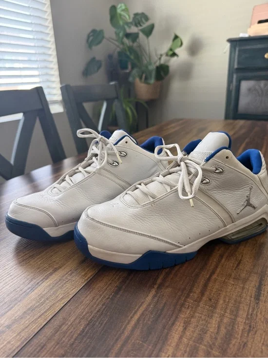 2005 Nike Air Jordan Team Reign White and Blue- retro