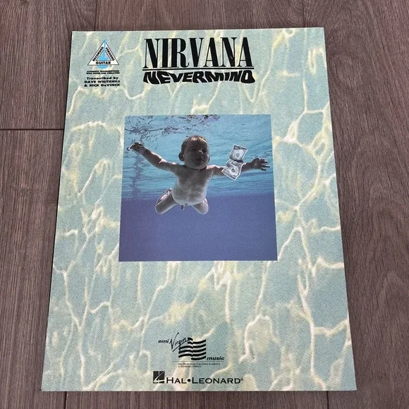 Nirvana Nevermind Guitar Tab Book Songbook Hal Leonard