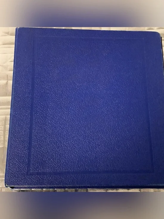 Vintage Elbe C-Booklet 1501  Binder Album Full of Slip Covers Made In USA NICE