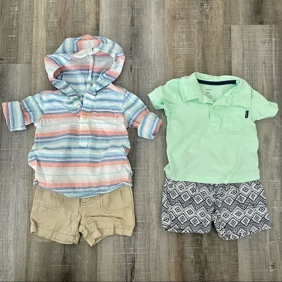 Carters outfits - 2 outfits with 2 pieces each