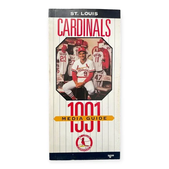 1991 St. Louis Cardinals MLB Baseball Media Guide Todd Zeile Vintage Publication