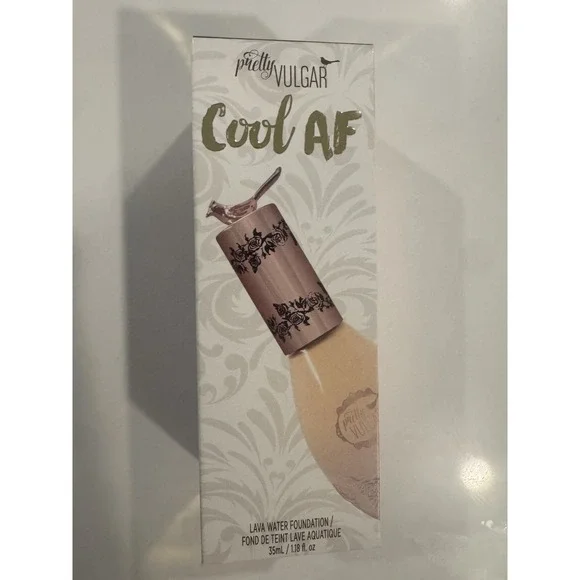 Pretty Vulgar Cool AF Foundation 1.18 Oz. 92 Skin Candy 01B4 NIB
