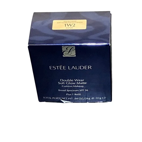 Estee Lauder Double Wear Cushion Makeup Women 1W2 Sand  Soft  SPF 36 No refill