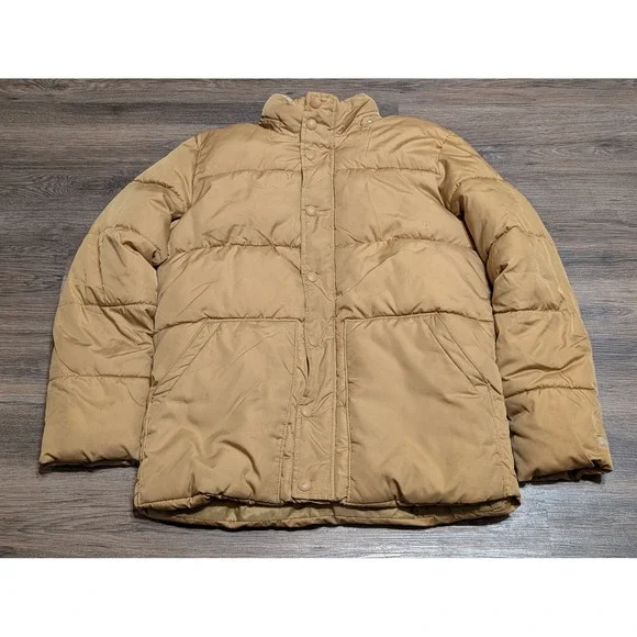 Gap Kids XXL ColdControl Max Puffer Jacket Tan Brown Water‎ Resistant Warmest
