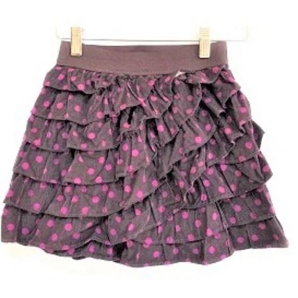 GAP Girls Polka Dot Ruffle Skirt