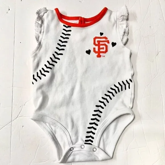 Genuine Merchandise SF Giants Bodysuit   Girls 6/9 Months