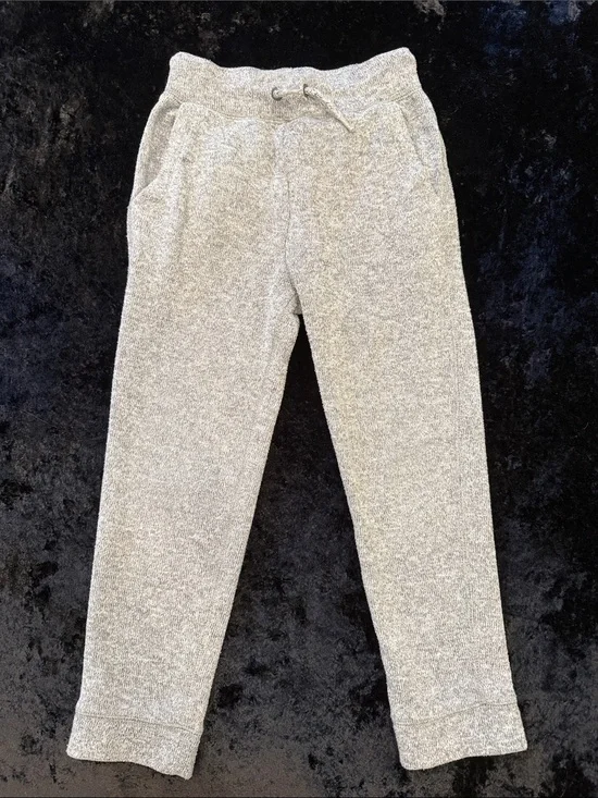 GAP Heather Gray Knit Jogger Pants