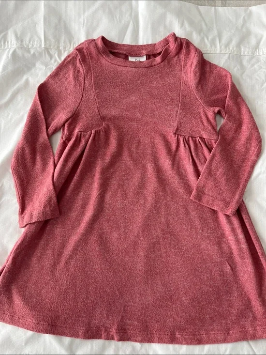 GAP Girls Long-Sleeve Heather Rose Dress