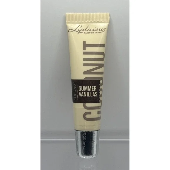 Bath & Body Works Liplicious Coconut Summer Vanillas Tasty Lip Gloss .47 Oz RARE